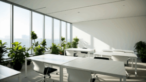 Svetla sređena kancelarija