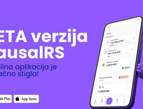 BETA verzija PausalRS mobilne aplikacije je konačno stigla 📱